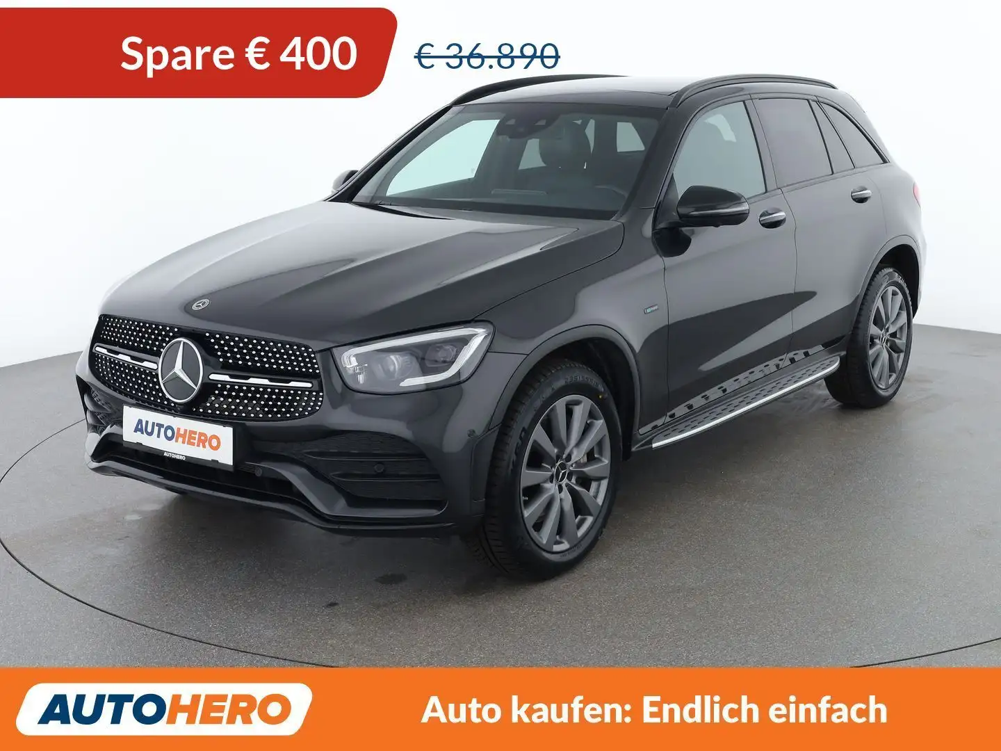 Mercedes-Benz GLC 300 GLC 300de 4Matic AMG Line Grau - 1