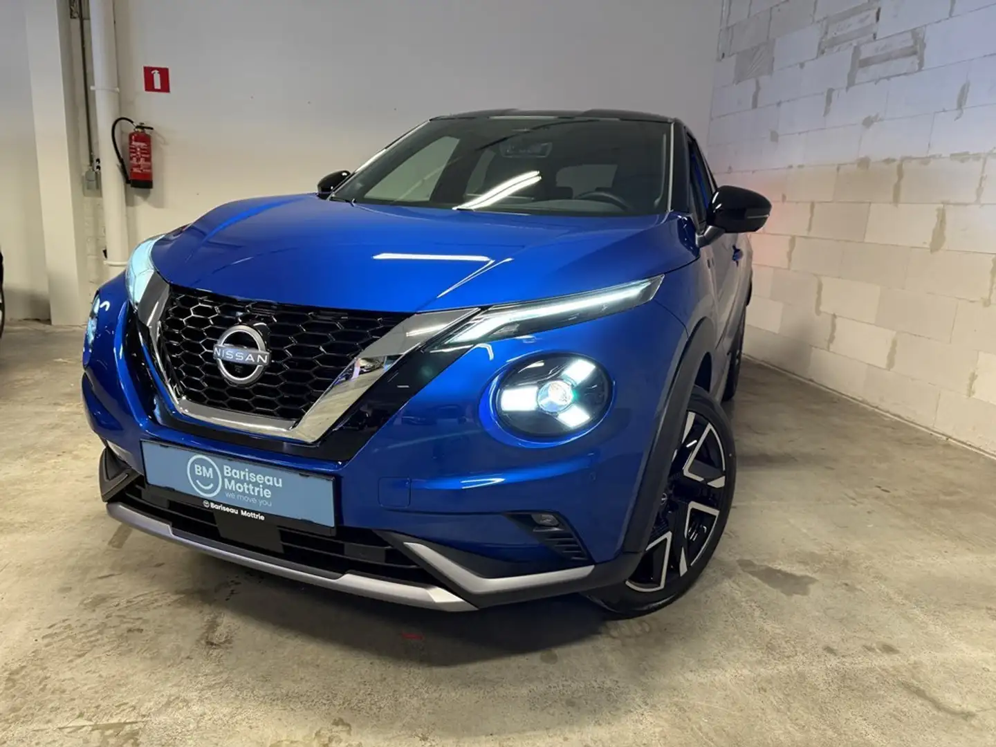 Nissan Juke NEW JUKE 1,0L DIG-T 114 DCT MY24 N-Design Tech Pac Modrá - 1