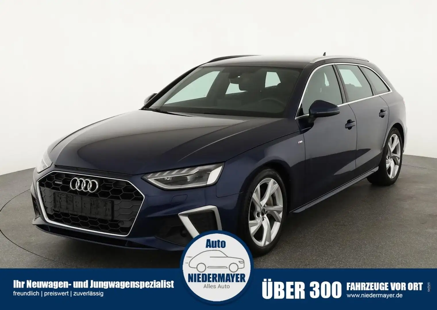 Audi A4 Avant S-Line 40 TDI quattro S-Tronic, AHK, Tour Bleu - 1