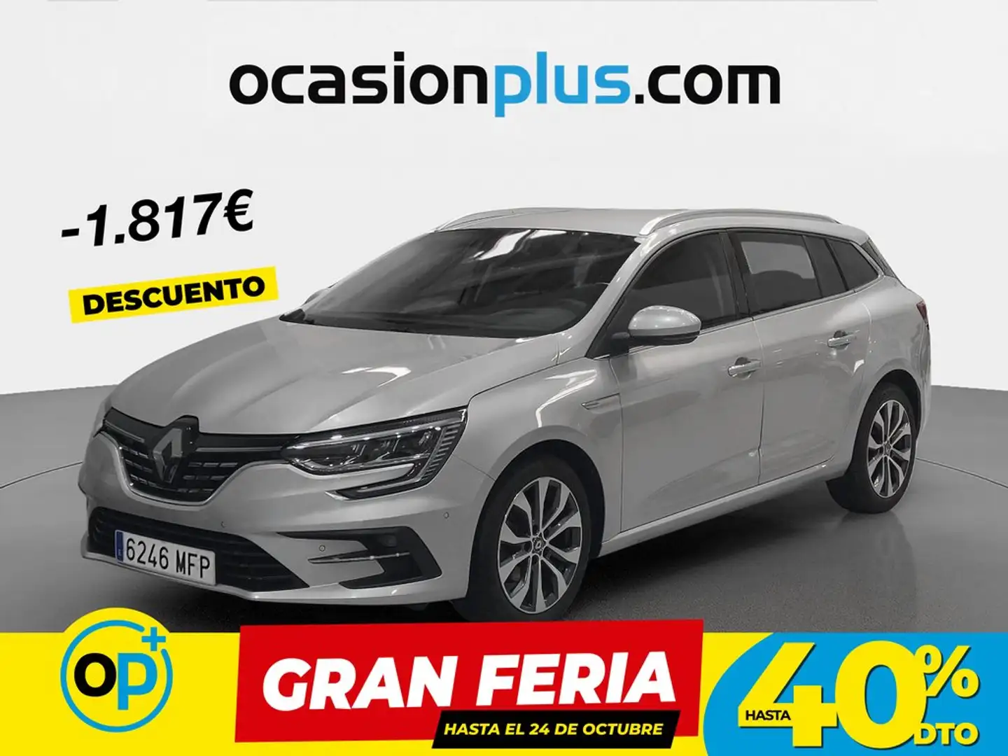 Renault Megane S.T. 1.3 TCe GPF Techno EDC 103kW Gris - 1
