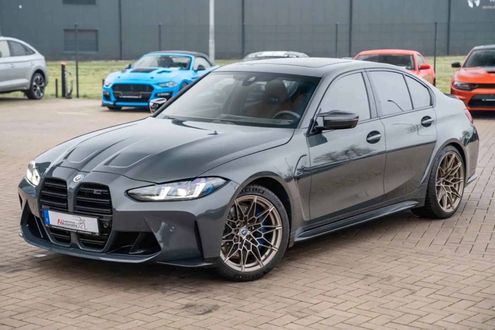 BMW M3 Competition MxDrive Gris - 1