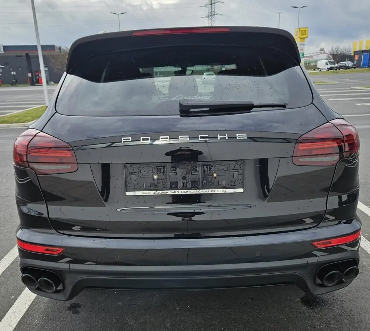 Porsche Cayenne II Platinum Edition 3,0 Aut. Schwarz - 2