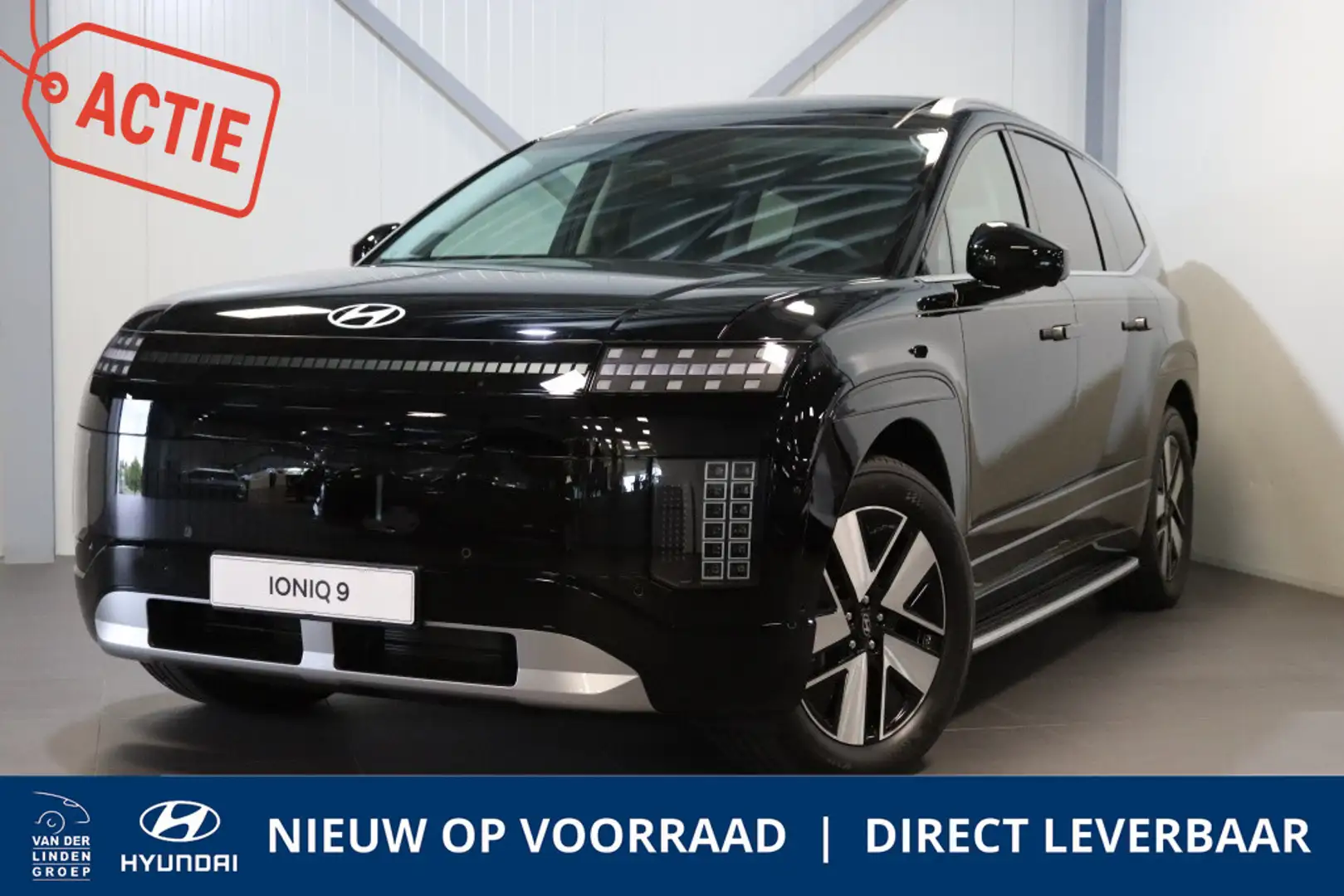 Hyundai IONIQ 9 Connect + 7persoons 110.3 kWh AWB | DIRECT LEVERBA Noir - 1