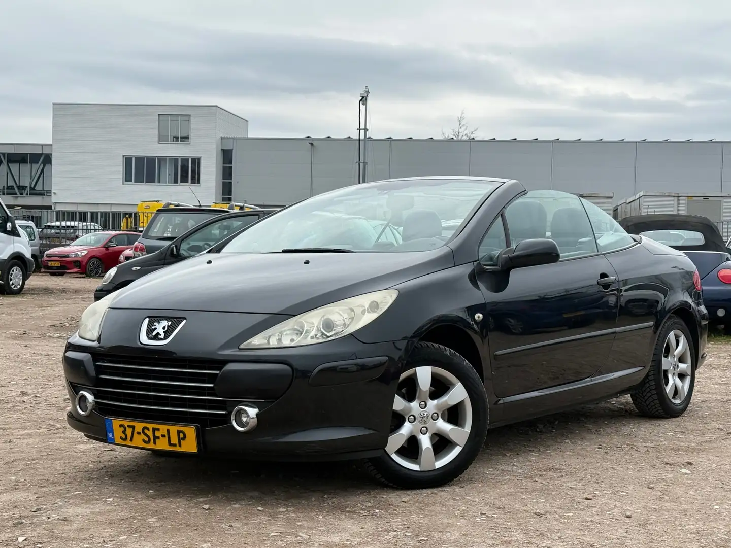 Peugeot 307 CC 2.0-16V/SCHERM/ONDERHOUDEN Negro - 1