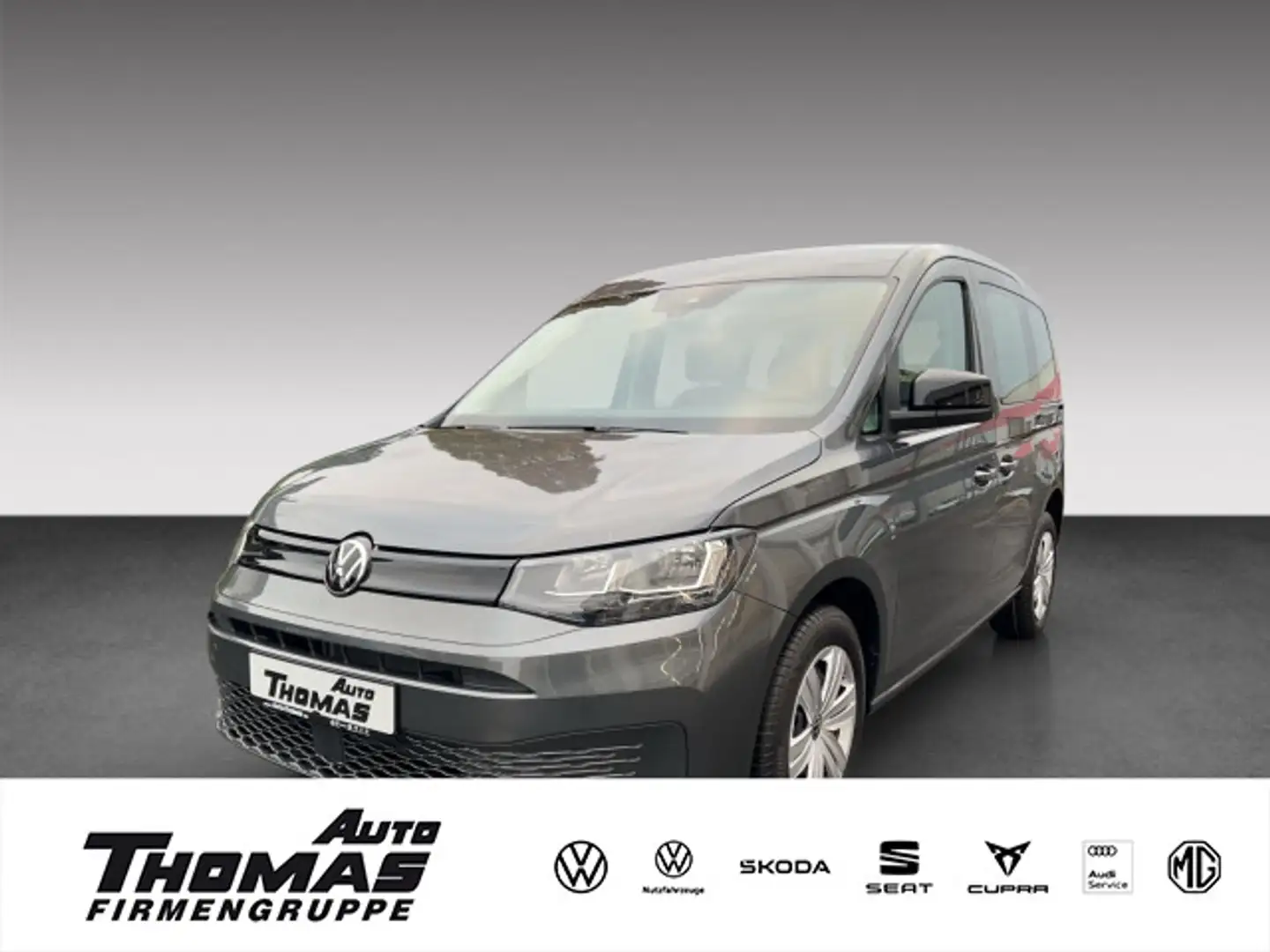 Volkswagen Caddy 2.0TDI Klima PDC Gris - 1