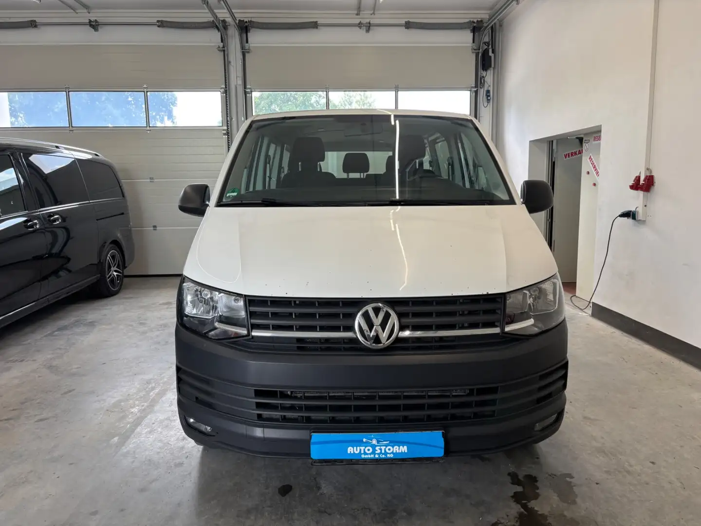 Volkswagen T6 Transporter 2.0 TDI Kombi lang*8-Sitz*KLIMA*1-HA* Matrix Weiß - 2