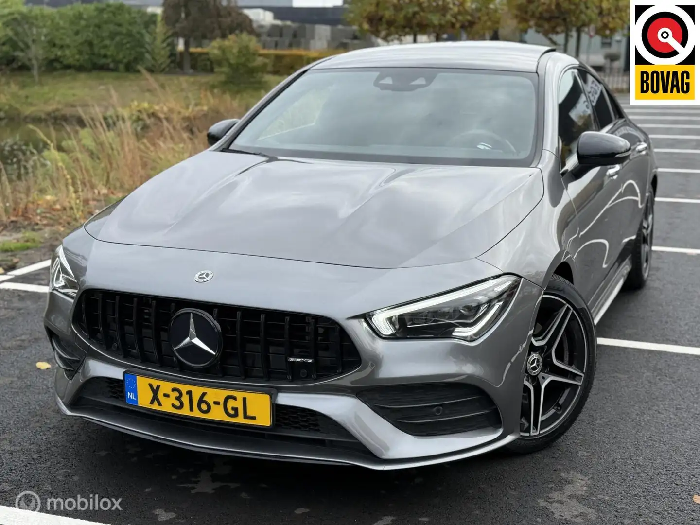 Mercedes-Benz CLA 180 Business Solution AMG PANO|SFEER|MEMORY Grijs - 1