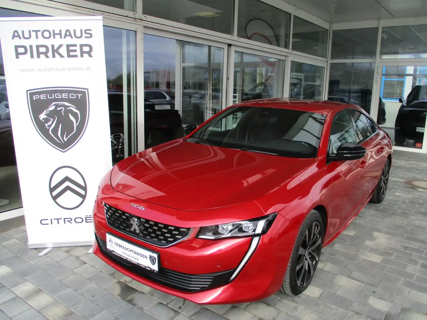 Peugeot 508 2,0 HDi 160 EAT8 GT-Line Rot - 1