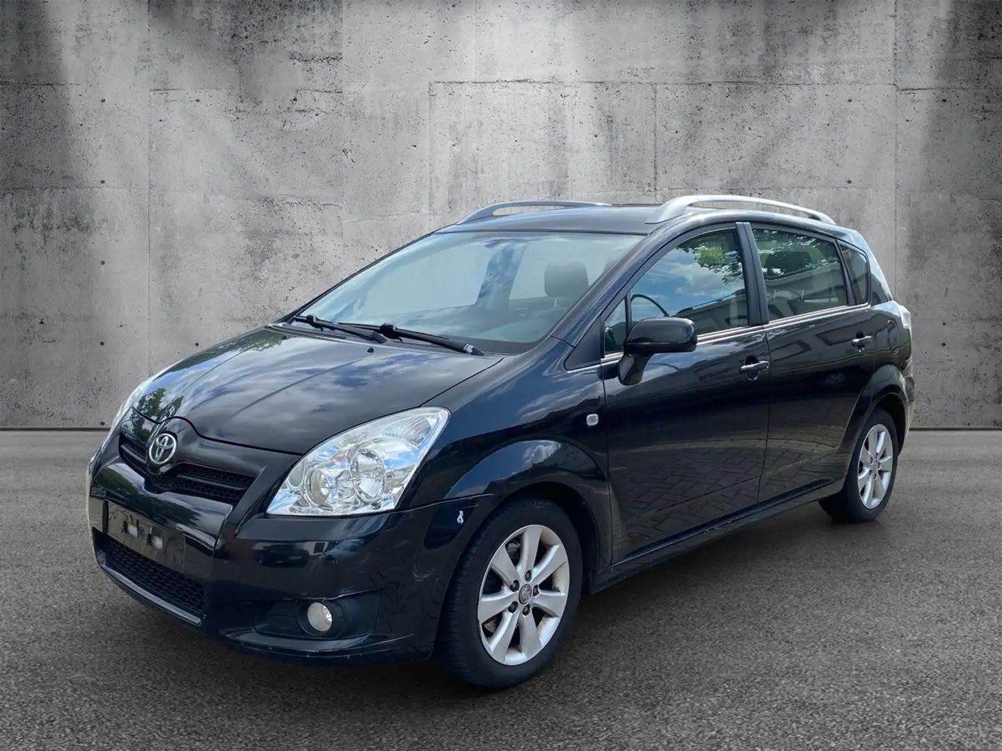 Toyota Corolla Verso 2.2 D AHK / Klimaauto Schwarz - 1