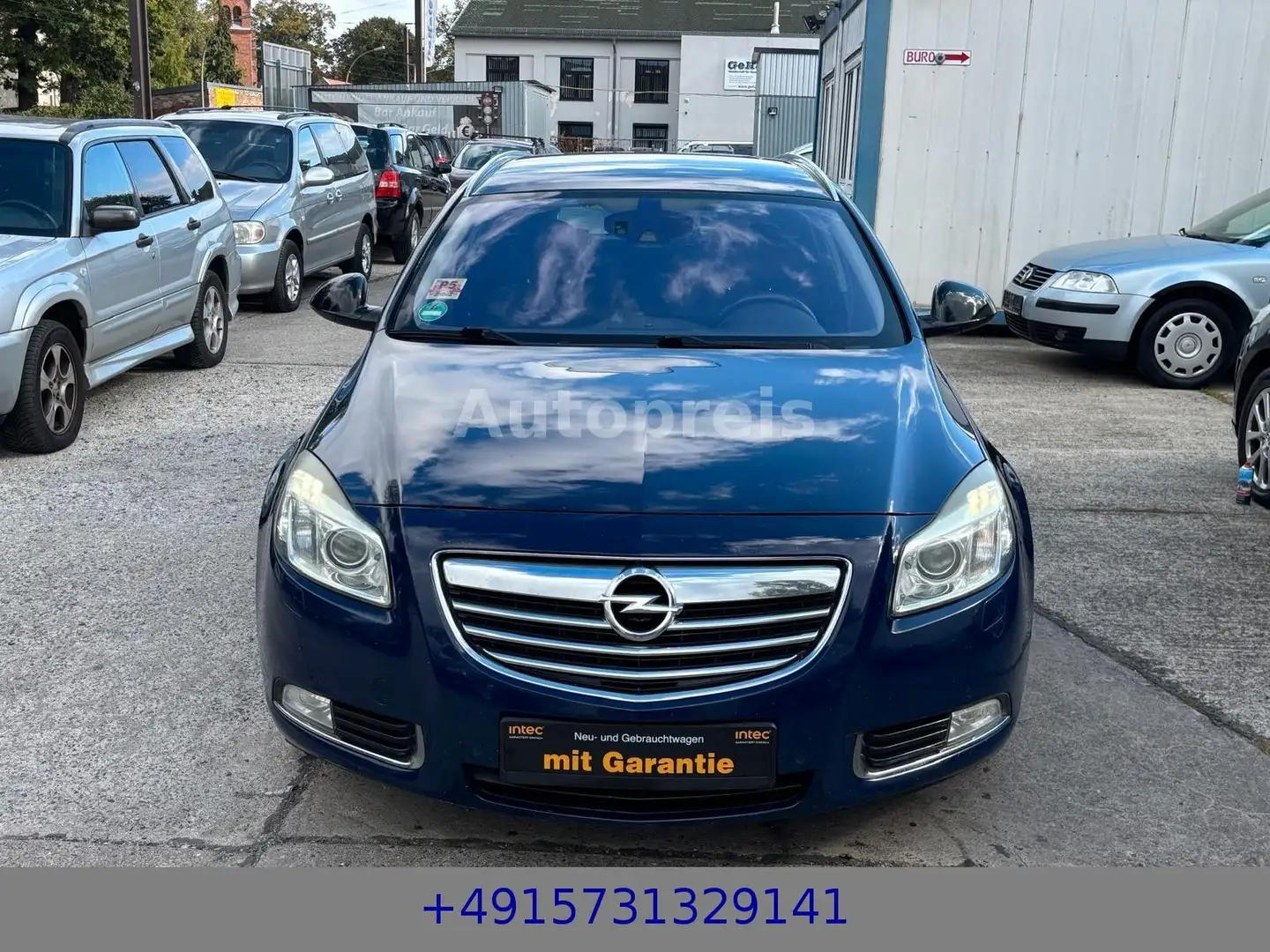 Opel Insignia A Sports Klima Leder Automatik PDC Navi Blau - 2