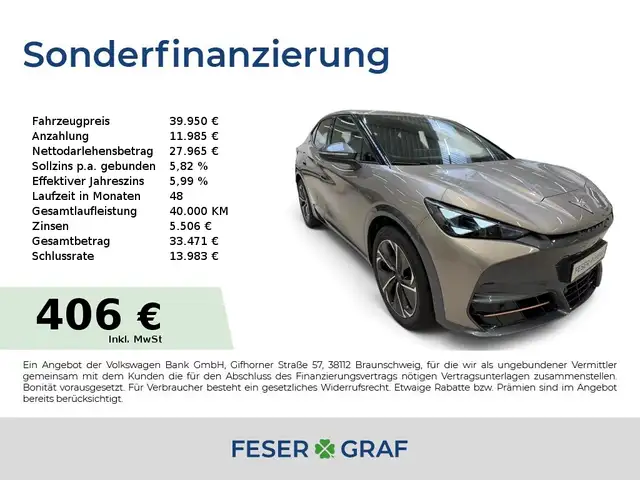 CUPRA Tavascan VZ LED/Kamera/Wireless Charger