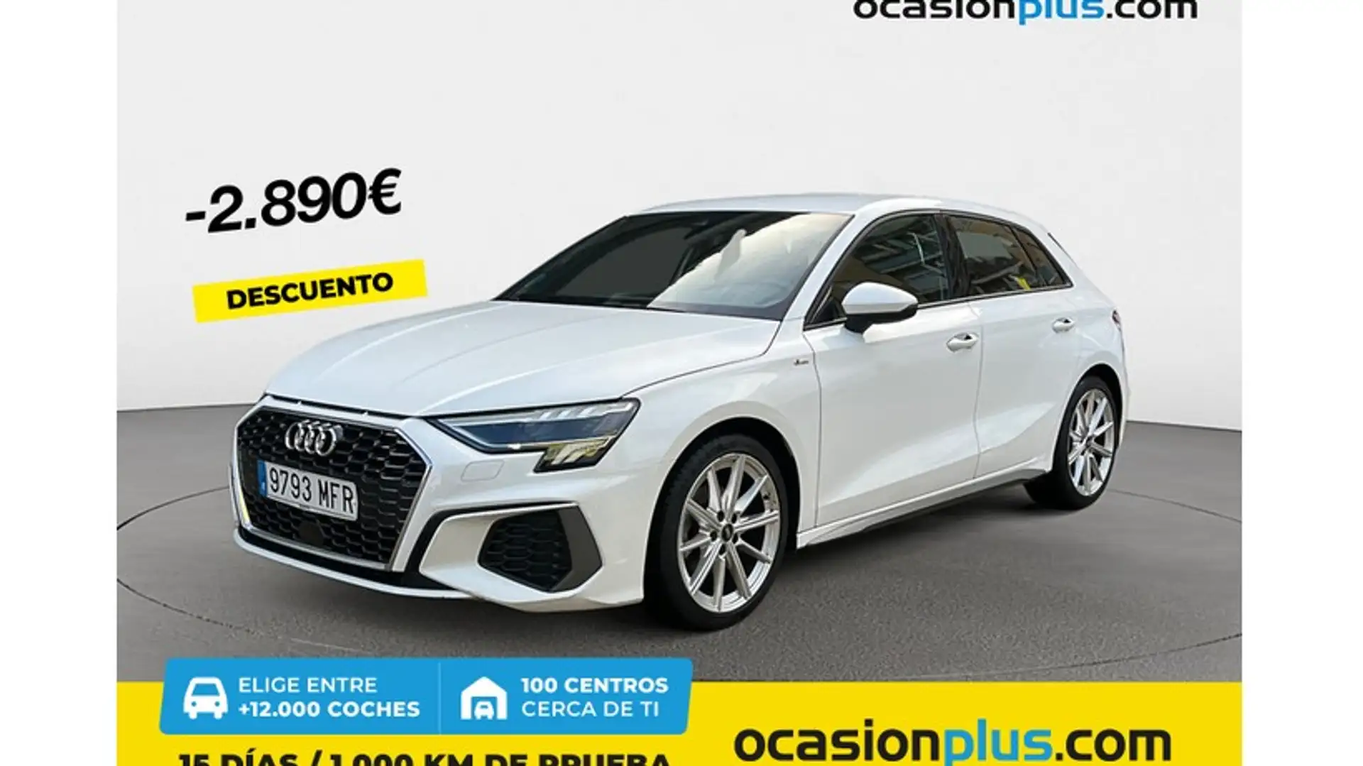 Audi A3 Sportback 35 TFSI S line S tronic Blanco - 1