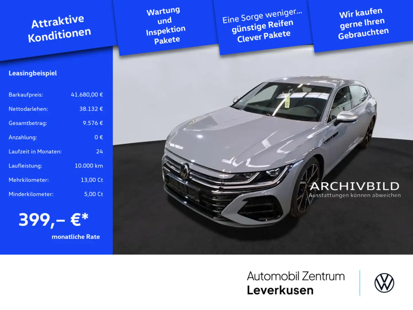 Volkswagen Arteon DSG AHK H/K VIRT SHZ KEYLESS MATRIX Noir - 1