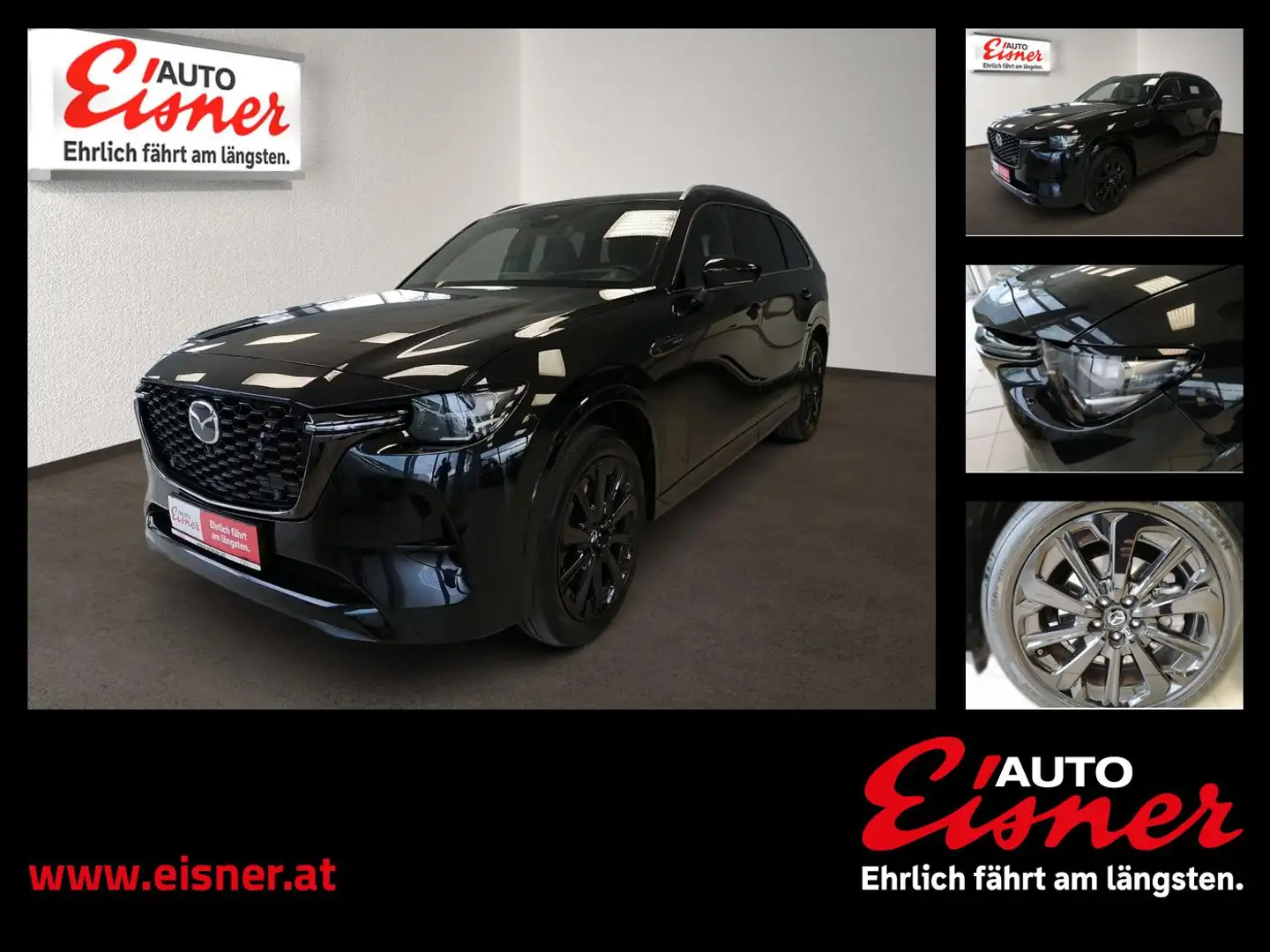 Mazda CX-80 2.5L PHEV HOMURA PLUS BESTPREIS Schwarz - 1