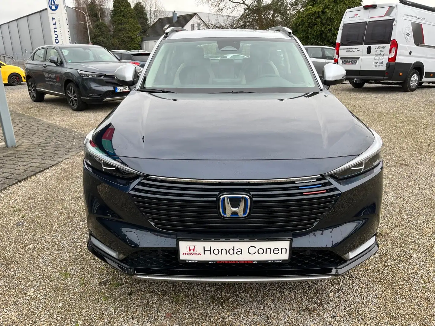 Honda HR-V e:HEV 1.5 Hybrid Advance Style "auf Lager" Modrá - 2