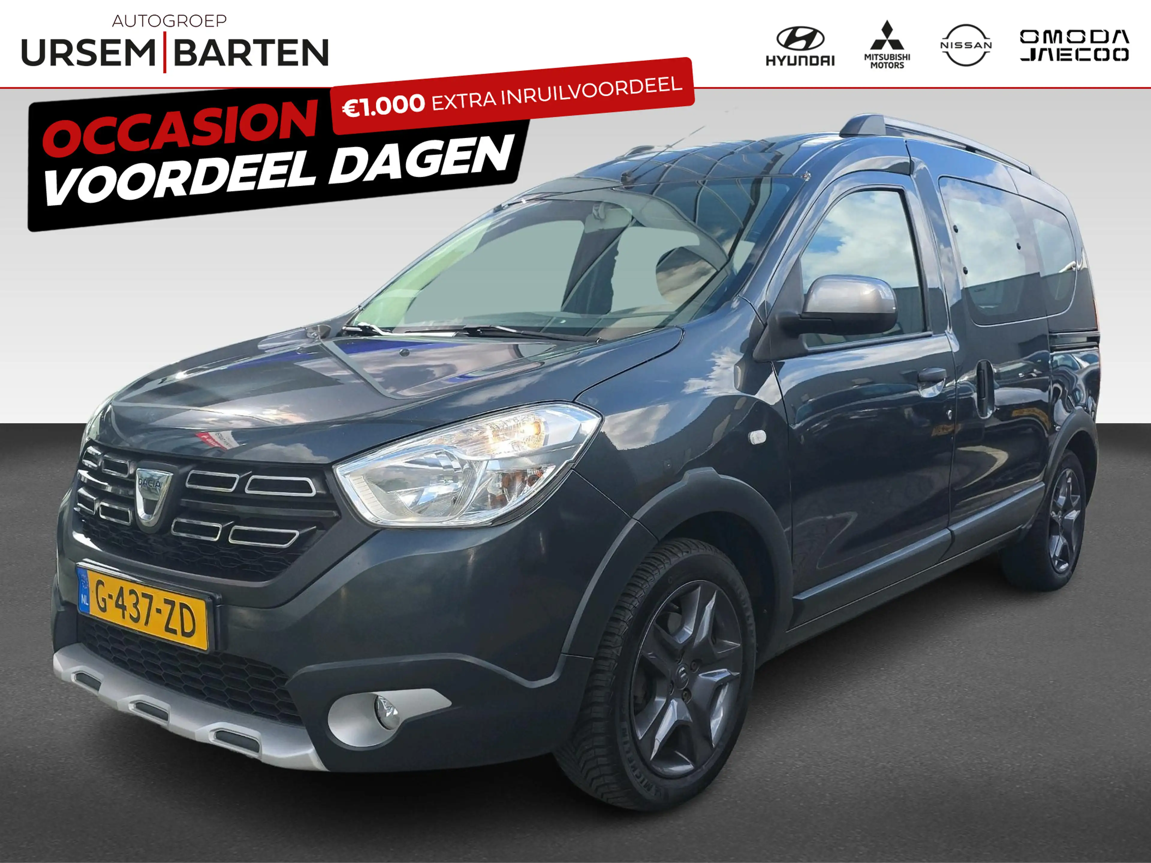 Dacia Dokker 1.2 TCe S&S Ambiance | Navigatie | Airco | Achteru