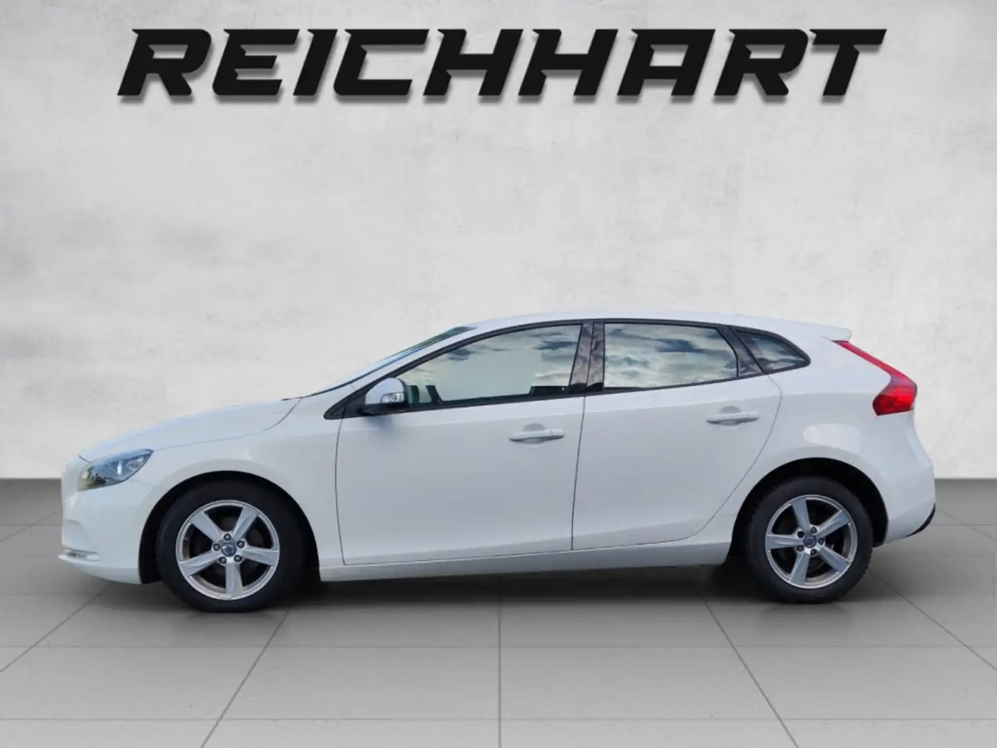 Volvo V40 D2 Kinetic Weiß - 2