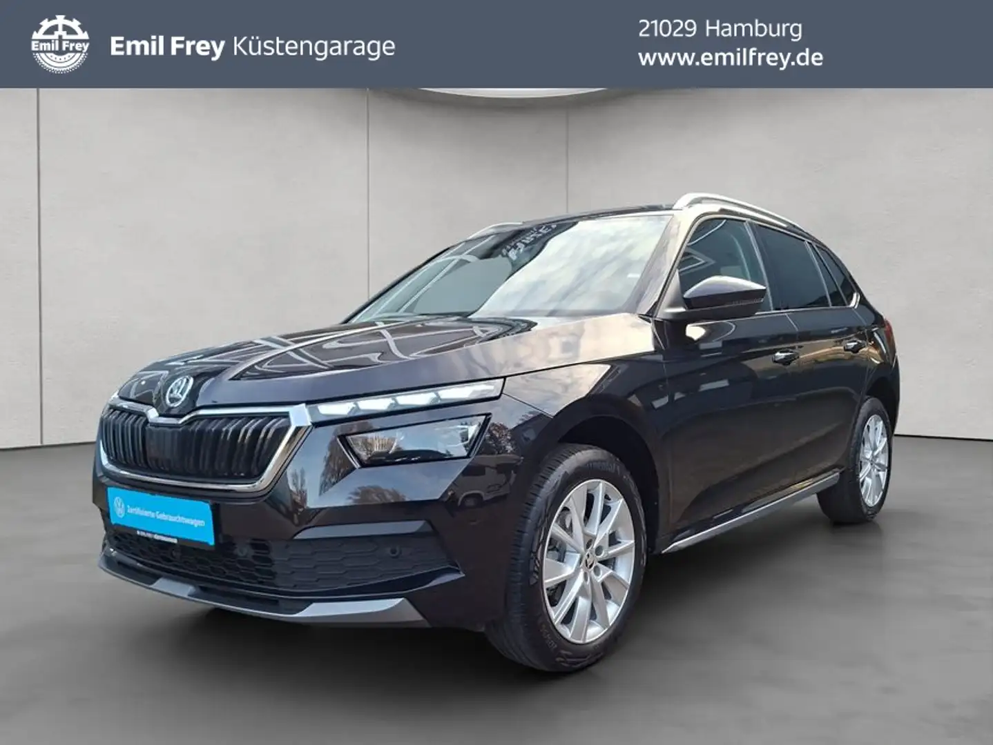 Skoda Kamiq 1.0 TSI DSG Style NAVI LED PDC LANE ASSIST Schwarz - 1