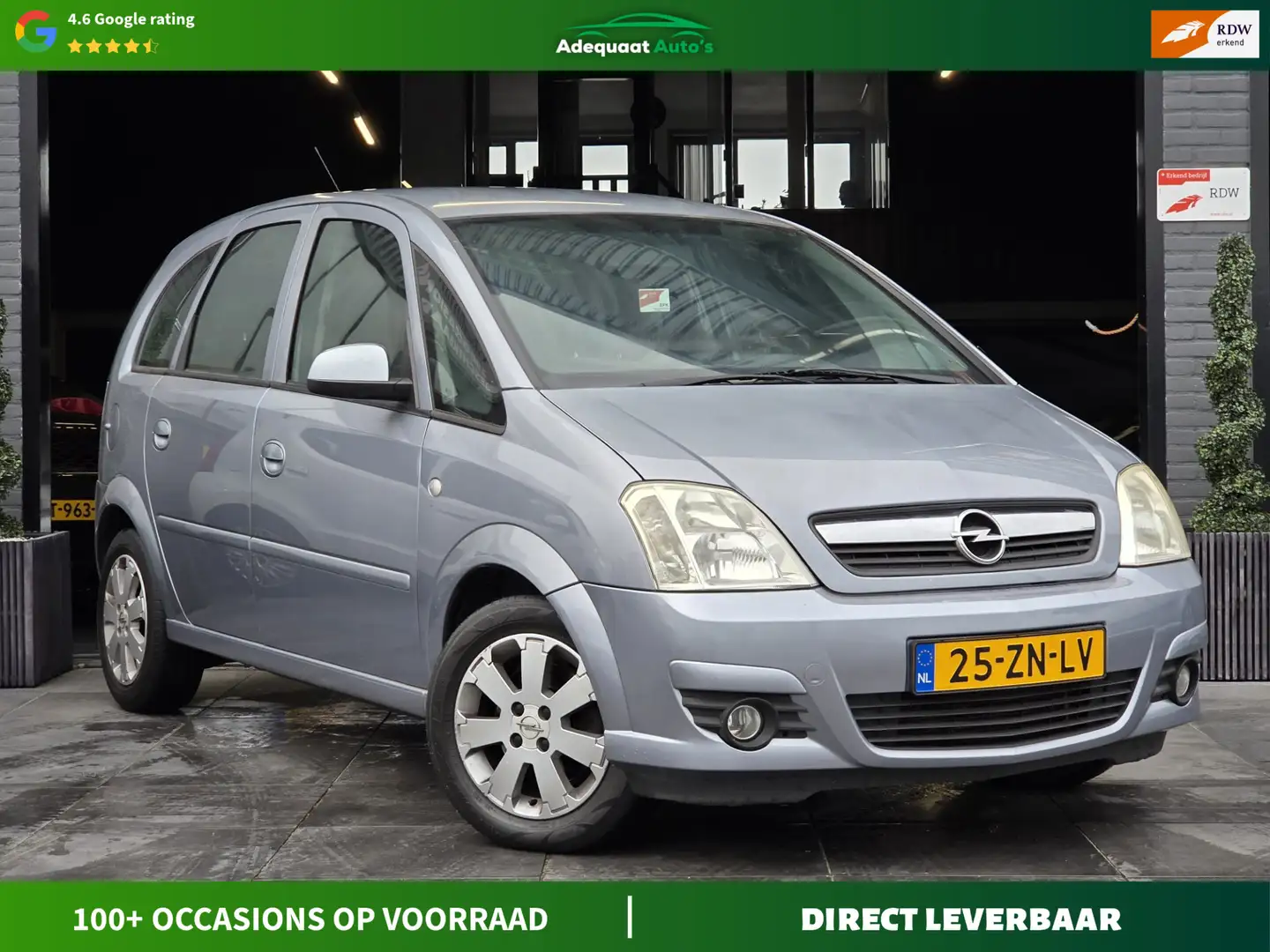 Opel Meriva 1.6-16V Temptation|Airco|Cruise|NAP|Trekhaak|APK Grijs - 1