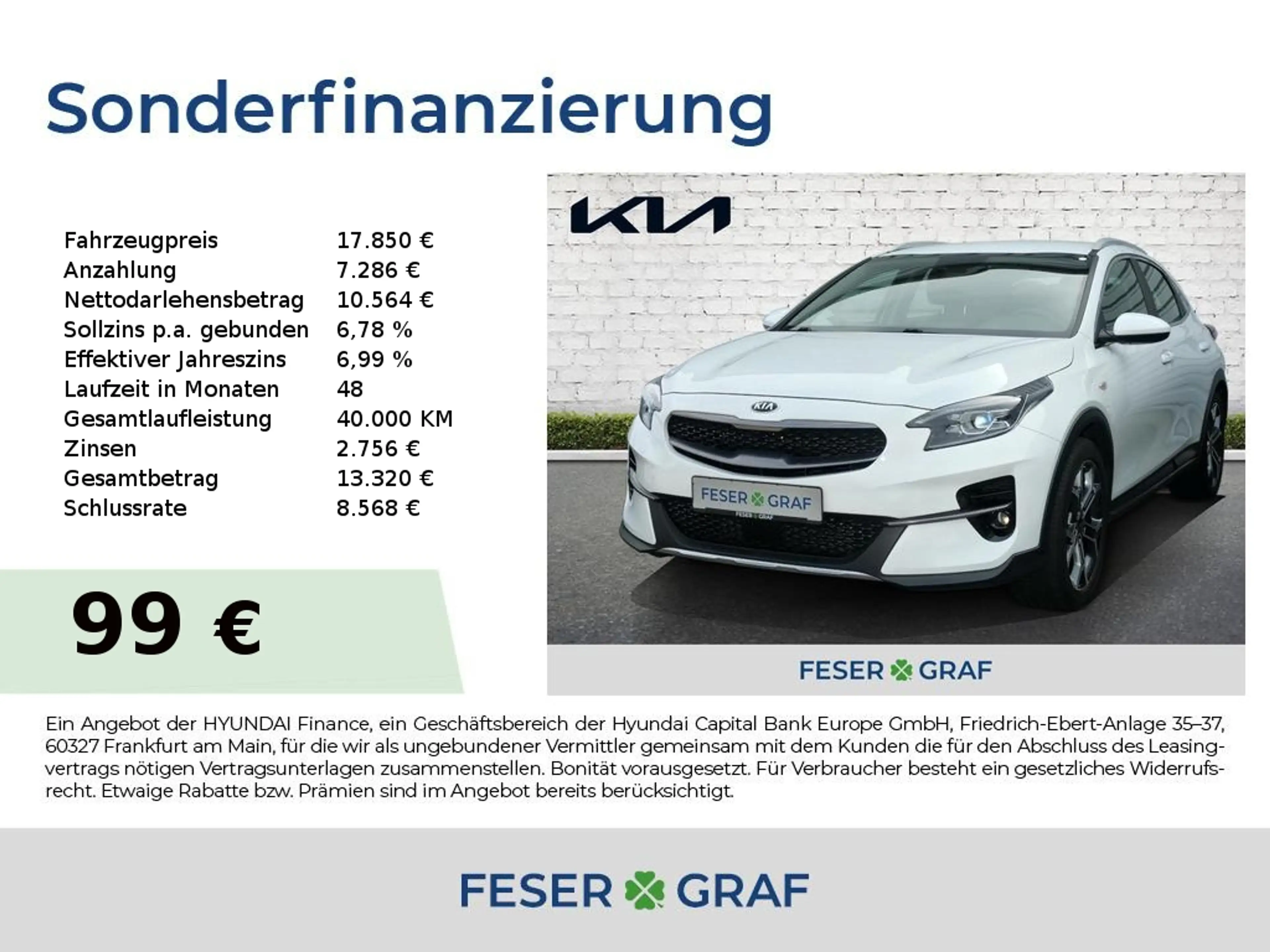 Kia XCeed 1.4T DCT JBL ADA TECHNIK 8-fach-bereift