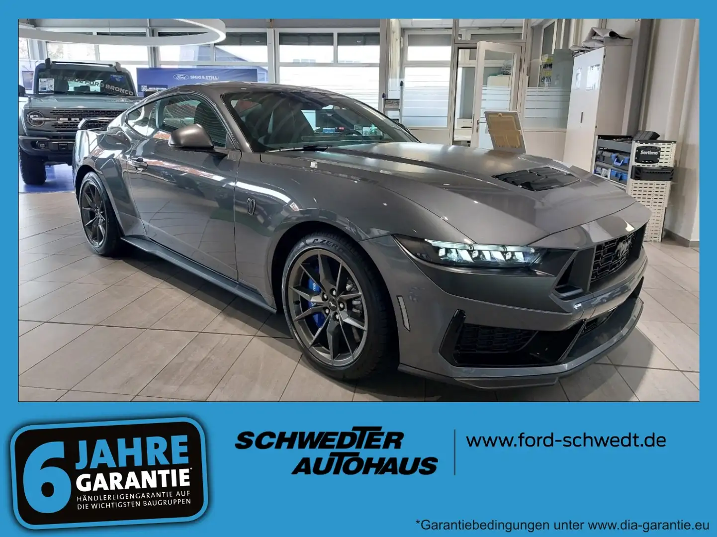 Ford Mustang Coupe Dark Horse 5.0l NAVI*IACC*B&O*SBL Grau - 1