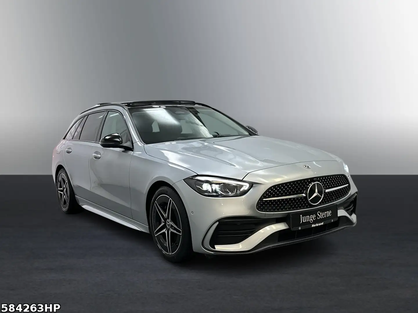Mercedes-Benz C 200 T AMG  AHK Night Panorama Memory Lenkradhz Silber - 2