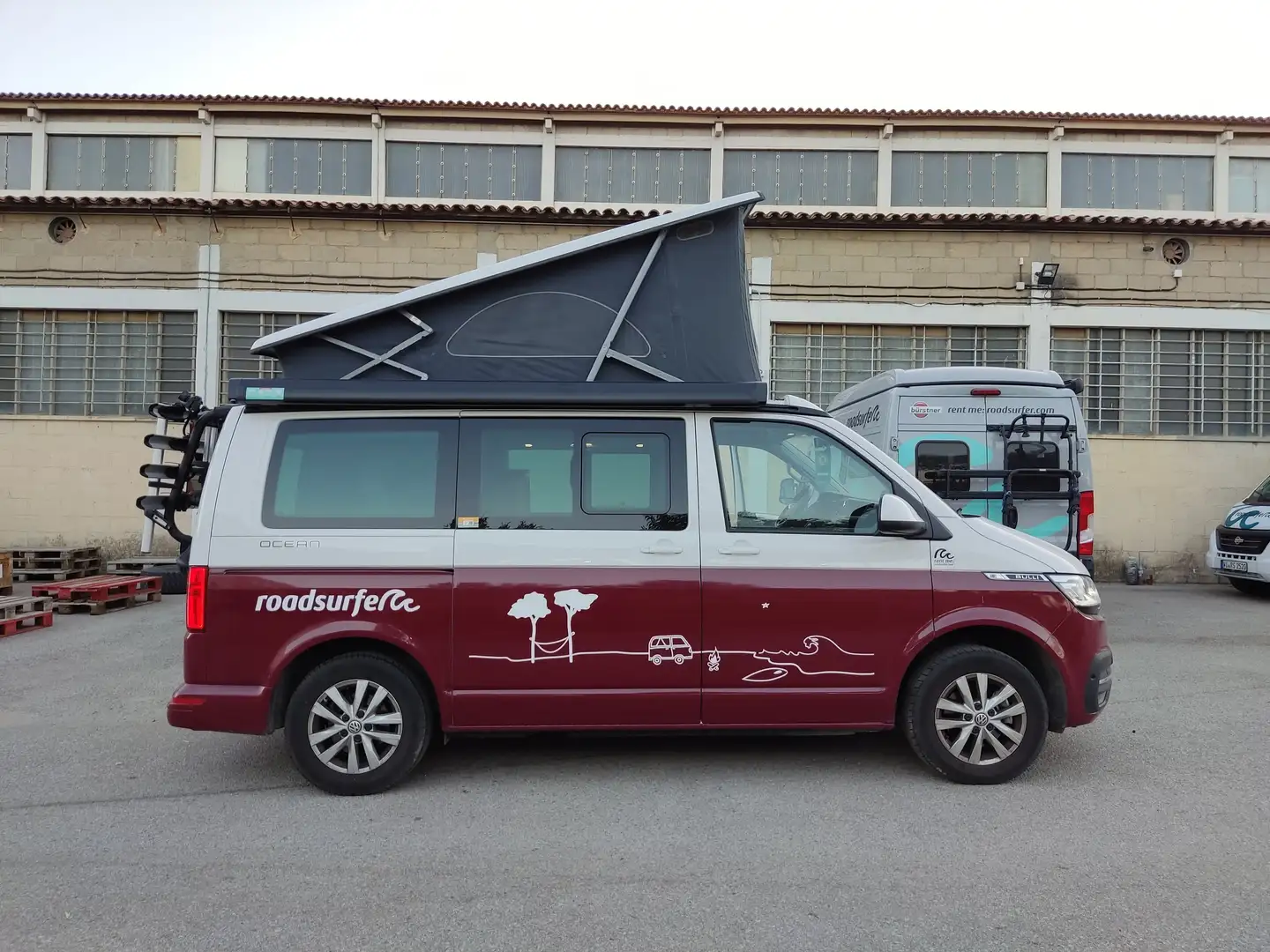 Volkswagen T6.1 California Ocean *el.Aufst.D *LED *Navi *AUT *Standhzg. Blanc - 2