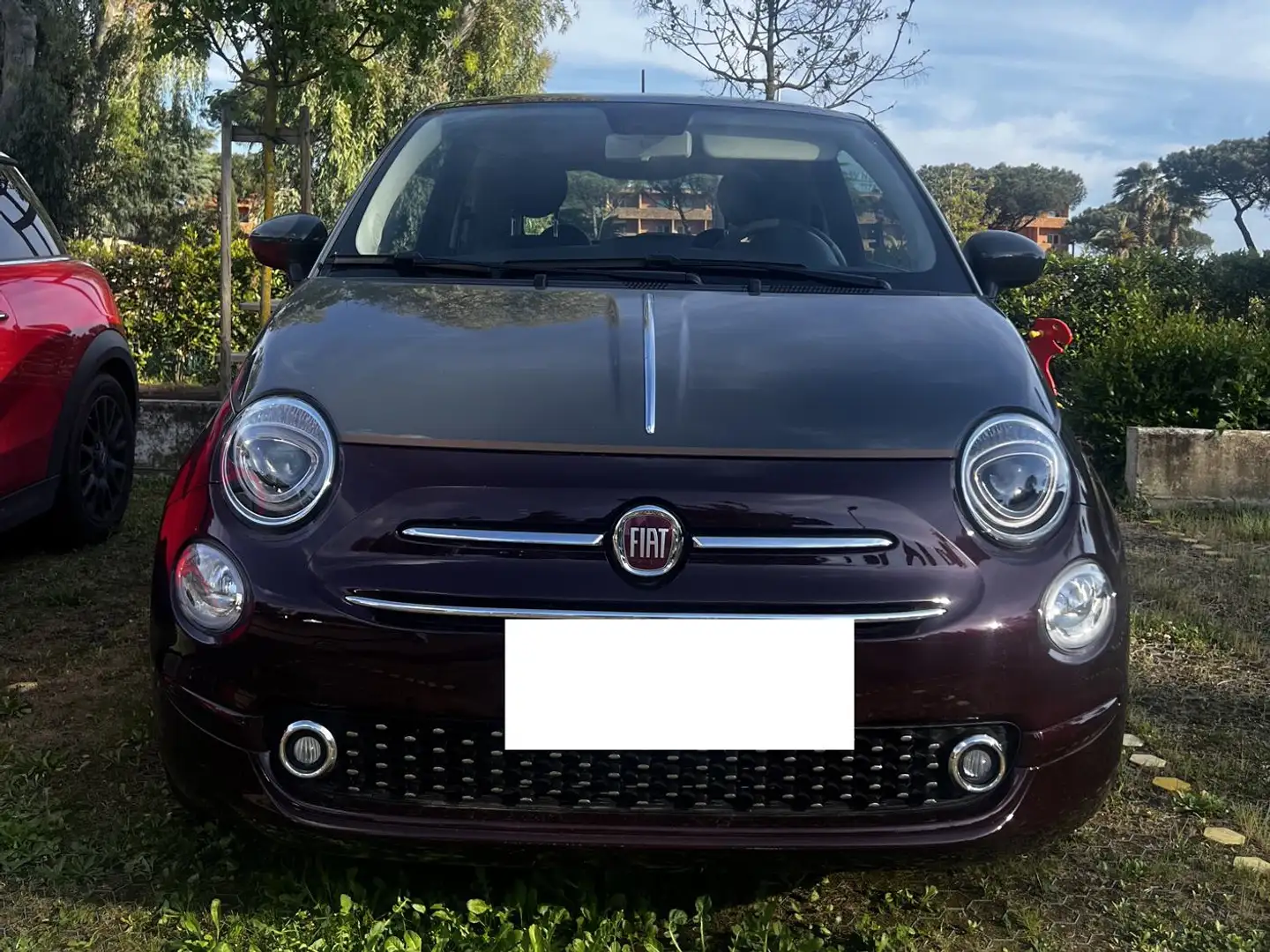 Fiat 500 2018 1.2 Collezione 69cv  c/sensori park Rosso - 2