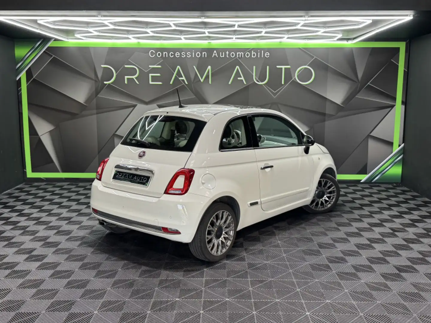 Fiat 500e 1.2 8V 69CH ECO PACK LOUNGE Blanc - 2