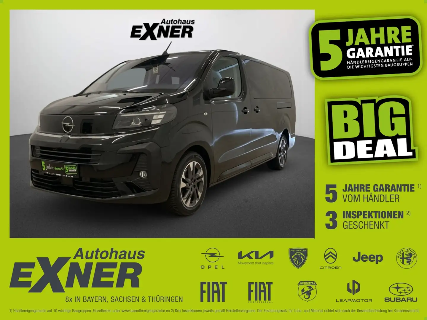 Opel Zafira Life 2.0 D XL Tourer *Facelift*Navi*LED Schwarz - 1