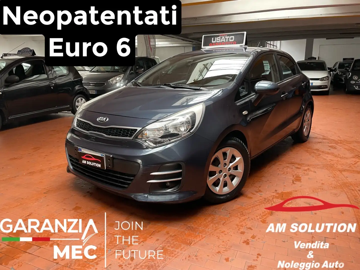 Kia Rio Rio 1.2 Neopatentati Euro 6 Blu/Azzurro - 1