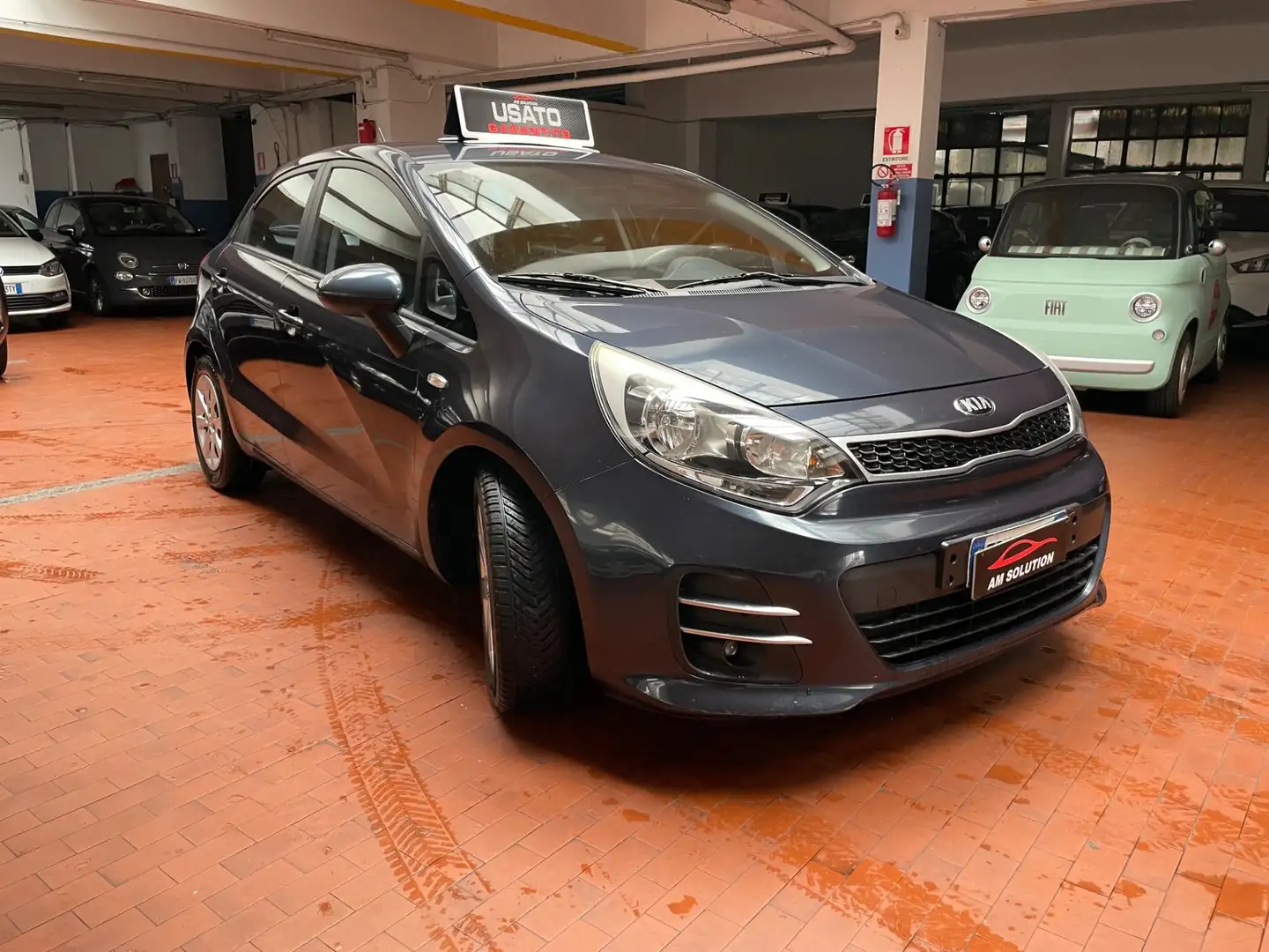 Kia Rio Rio 1.2 Neopatentati Euro 6 Bleu - 2