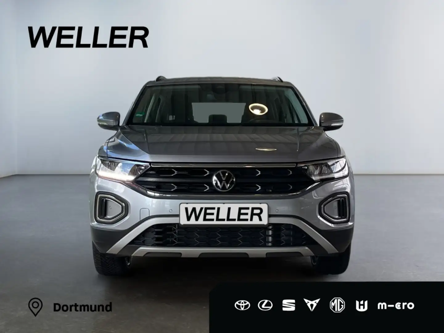 Volkswagen T-Roc 1.5 TSI DSG Life *LED*CAM*SHZ*CarPlay*DAB* Silber - 2