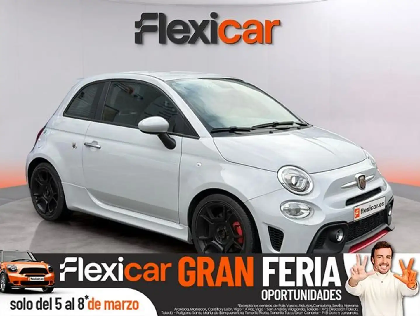 Abarth 500 595 1.4 16v T-Jet 121kW (165 CV) Gris - 1