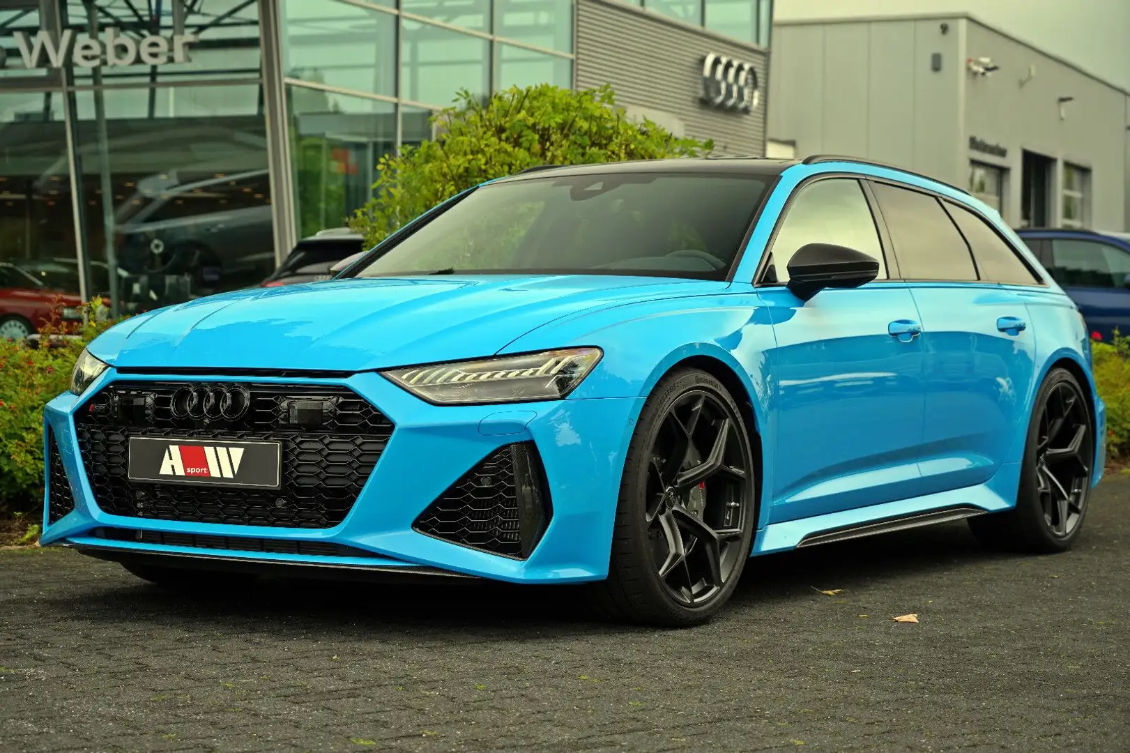 Audi RS6 PERFORMANCE UNIKAT RIVIERA CARBON B&O Advanc Albastru - 2