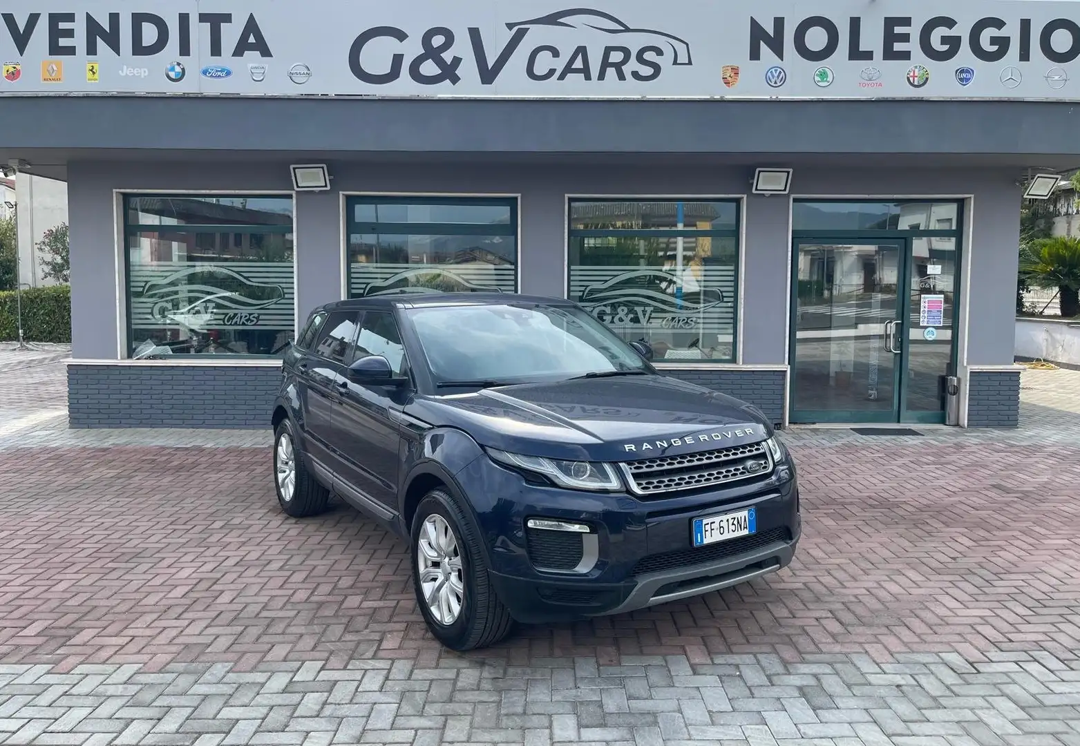 Land Rover Range Rover Evoque 2.0 TD4 HSE 150CV Bleu - 1