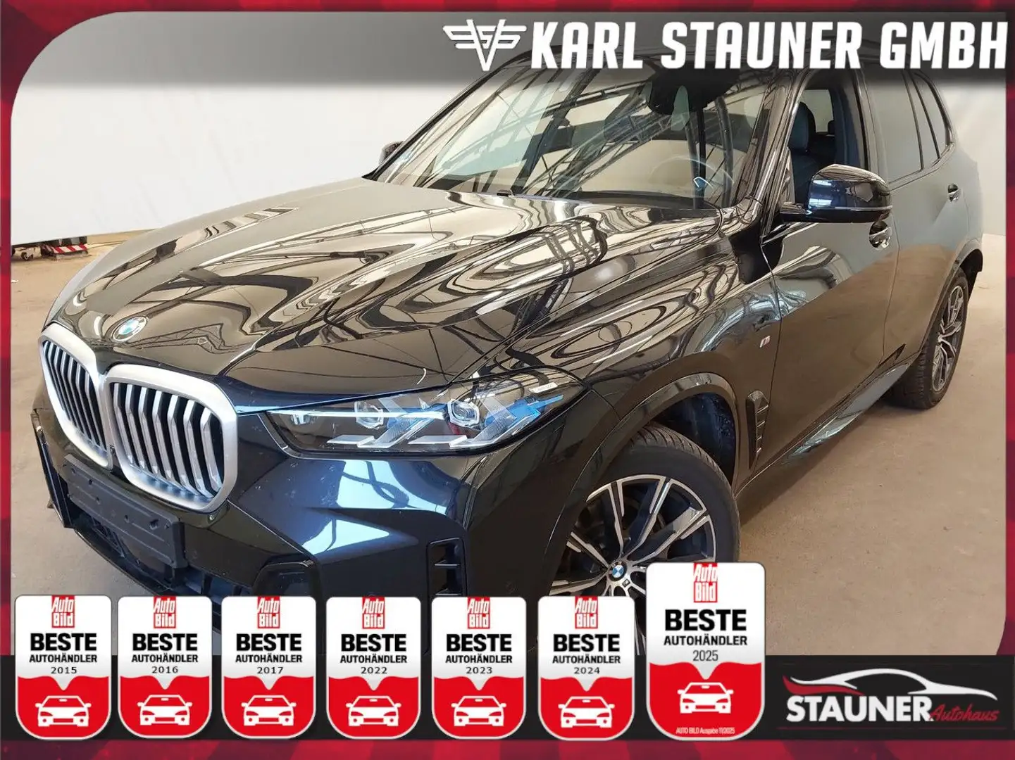 BMW X5 30d xDrive M-Sport STANDHZ PANO AHK MEMORY Noir - 1