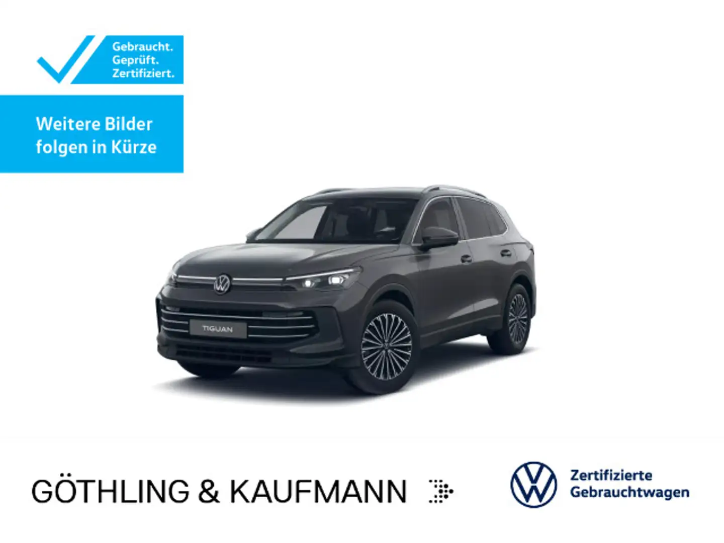 Volkswagen Tiguan Elegance 1.5 eTSI 110kW*DSG*AHK*KAM*MATRI Gris - 1
