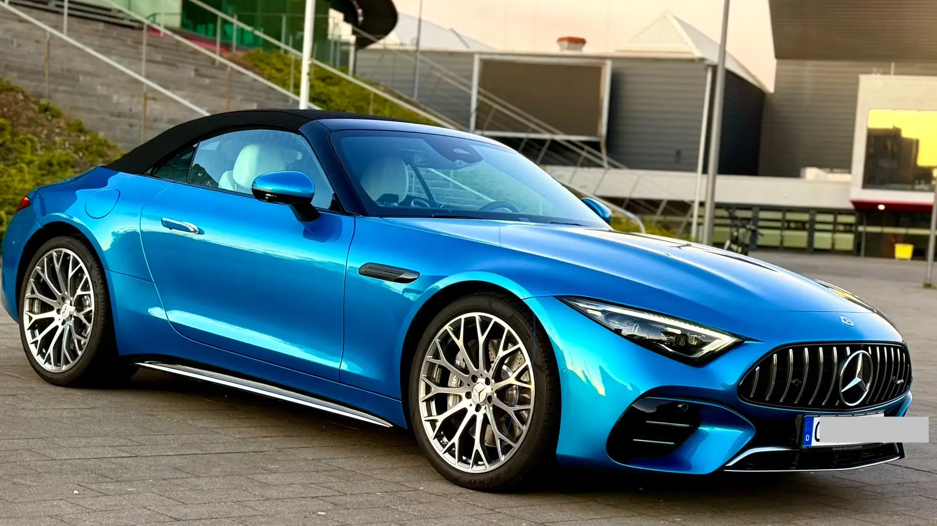 Mercedes-Benz SL 43 AMG Traum Farbkombination Garantie 4/2026 V8 Styling - 1