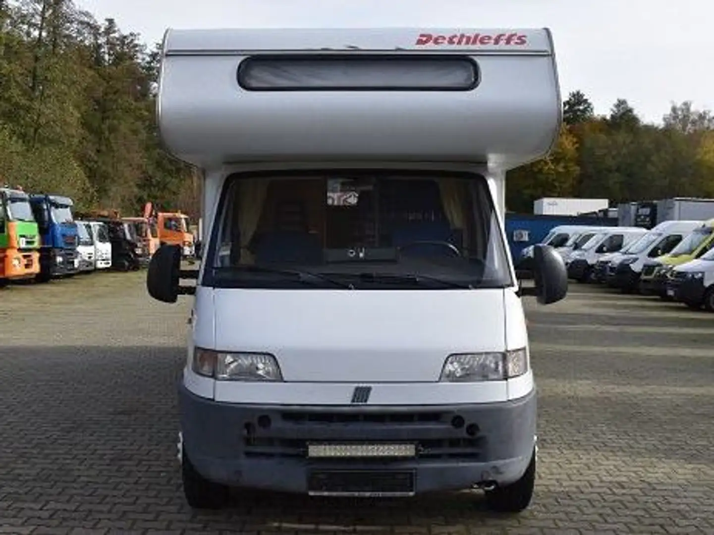 Caravans-Wohnm Dethleffs Globetrotter Fiat A787 Weiß - 1