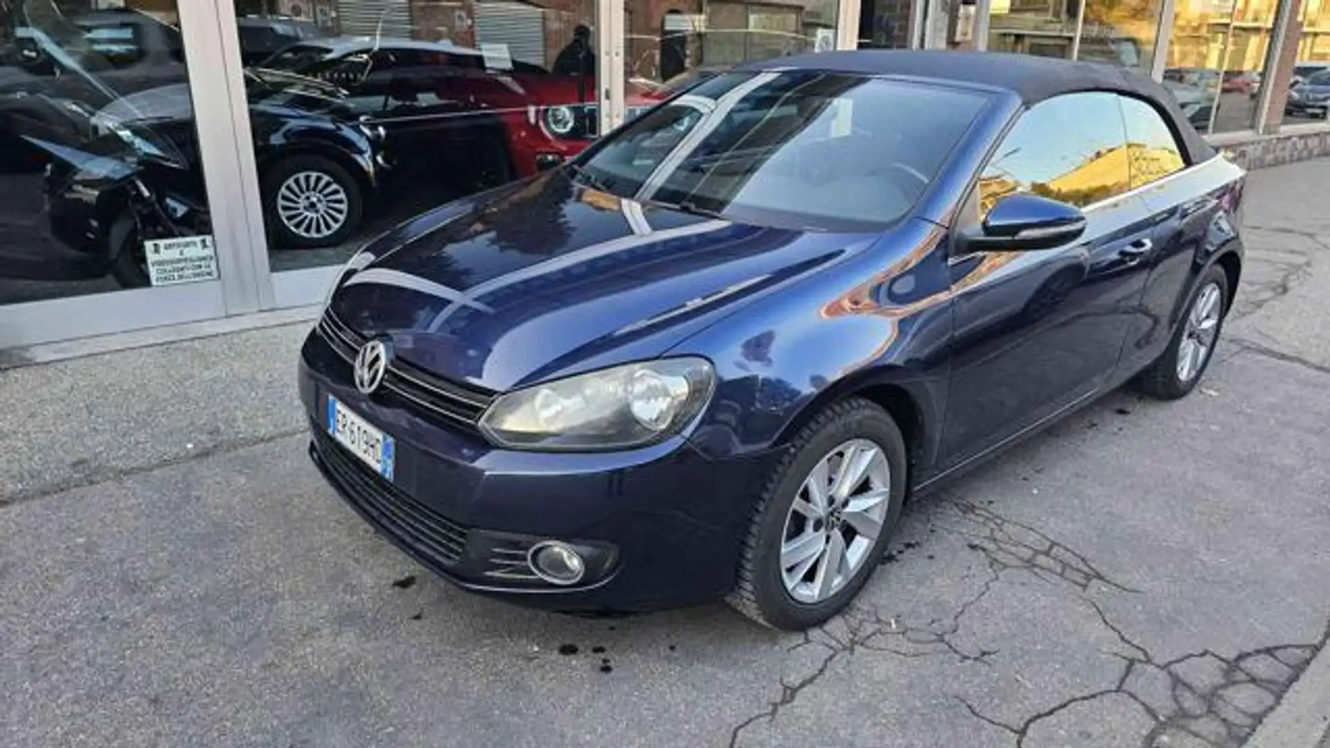 Volkswagen Golf Cabriolet 2.0 TDI DSG BlueM. Tech. Blu/Azzurro - 1