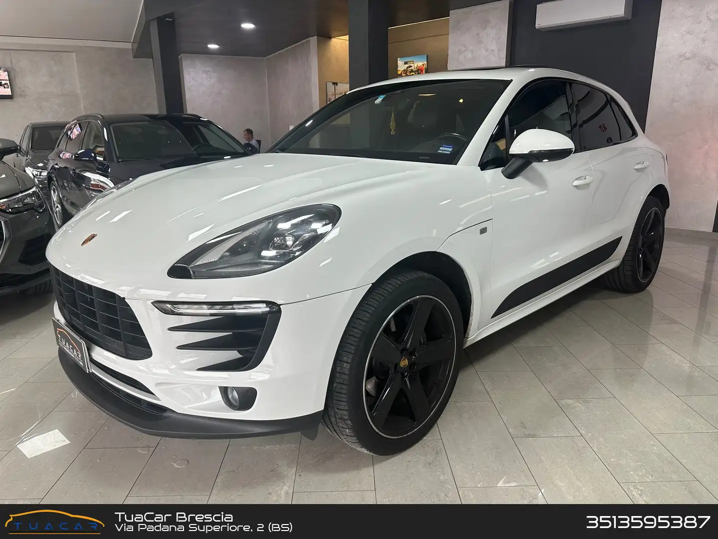 Porsche Macan 2.0 FULL TETTO PASM Blanc - 1