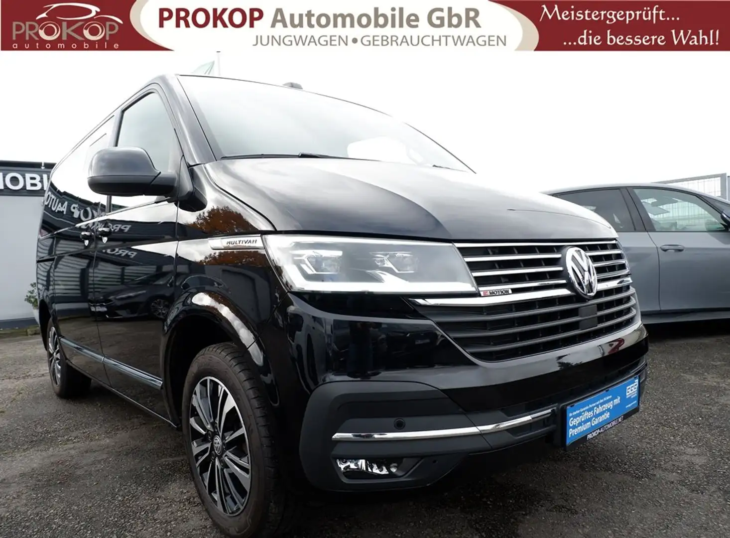 Volkswagen T6.1 Multivan Generation Six 4Mot Stdhzg. AHK Assist LED NaviPro Schwarz - 2