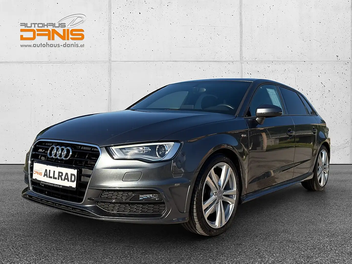 Audi A3 SB quattro S-Line 2,0 TDI Xenon/AHV/GRA Grau - 2