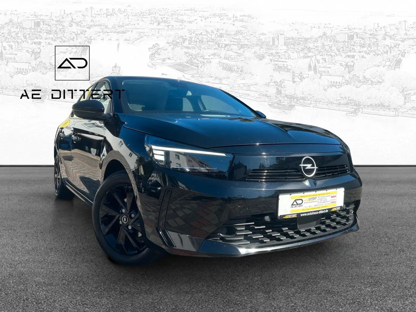 Opel Corsa F +Shz+PP+Tempo+Klima+ Schwarz - 2