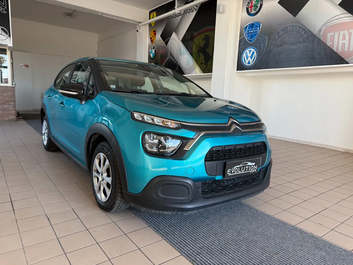 Citroen C3 C3 III 2017 1.5 bluehdi Shine Pack s Azul - 1