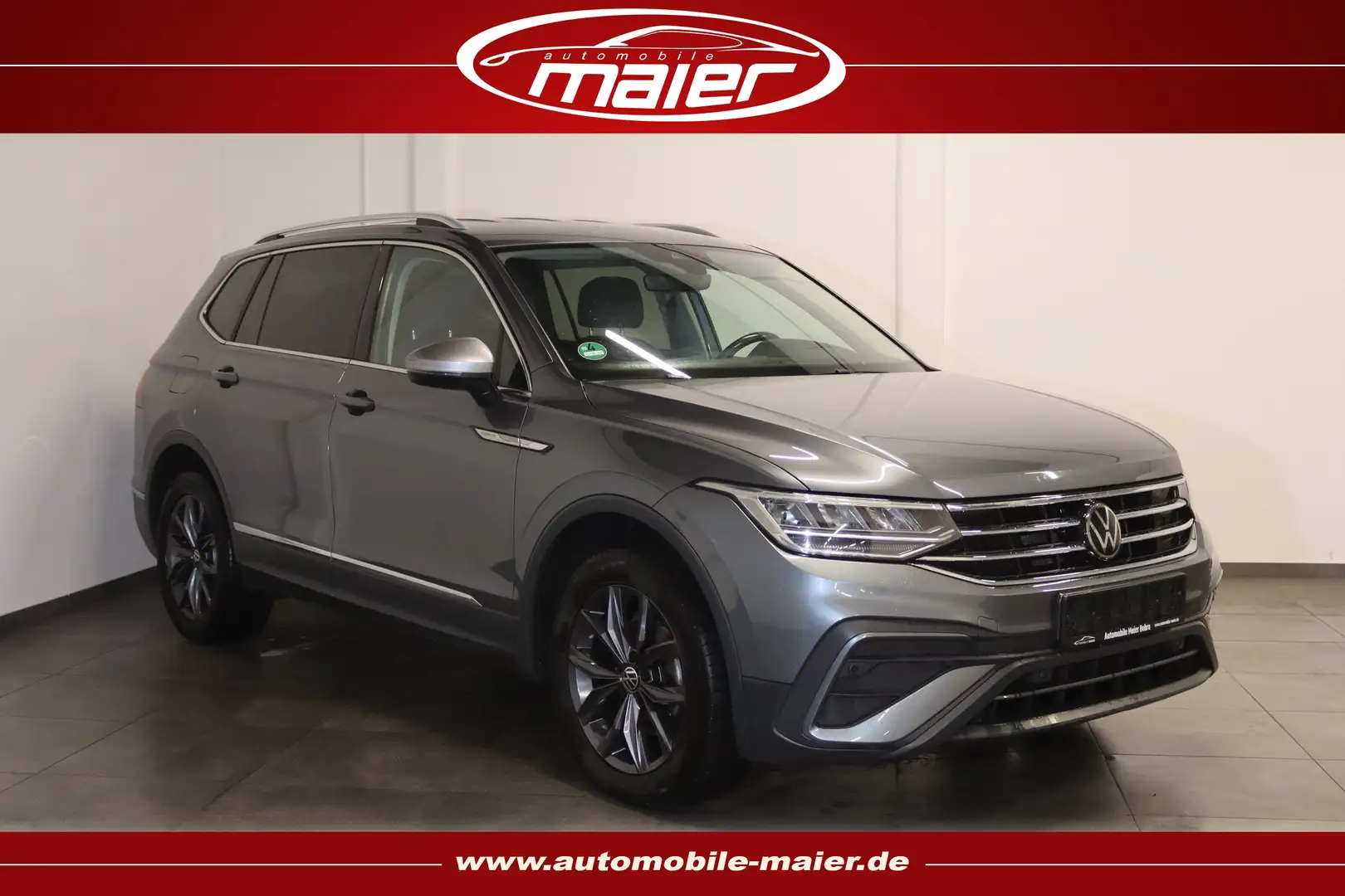 Volkswagen Tiguan Allspace 2.0 TDI Life-NAV-LED-7SI.-AHK- Grau - 1