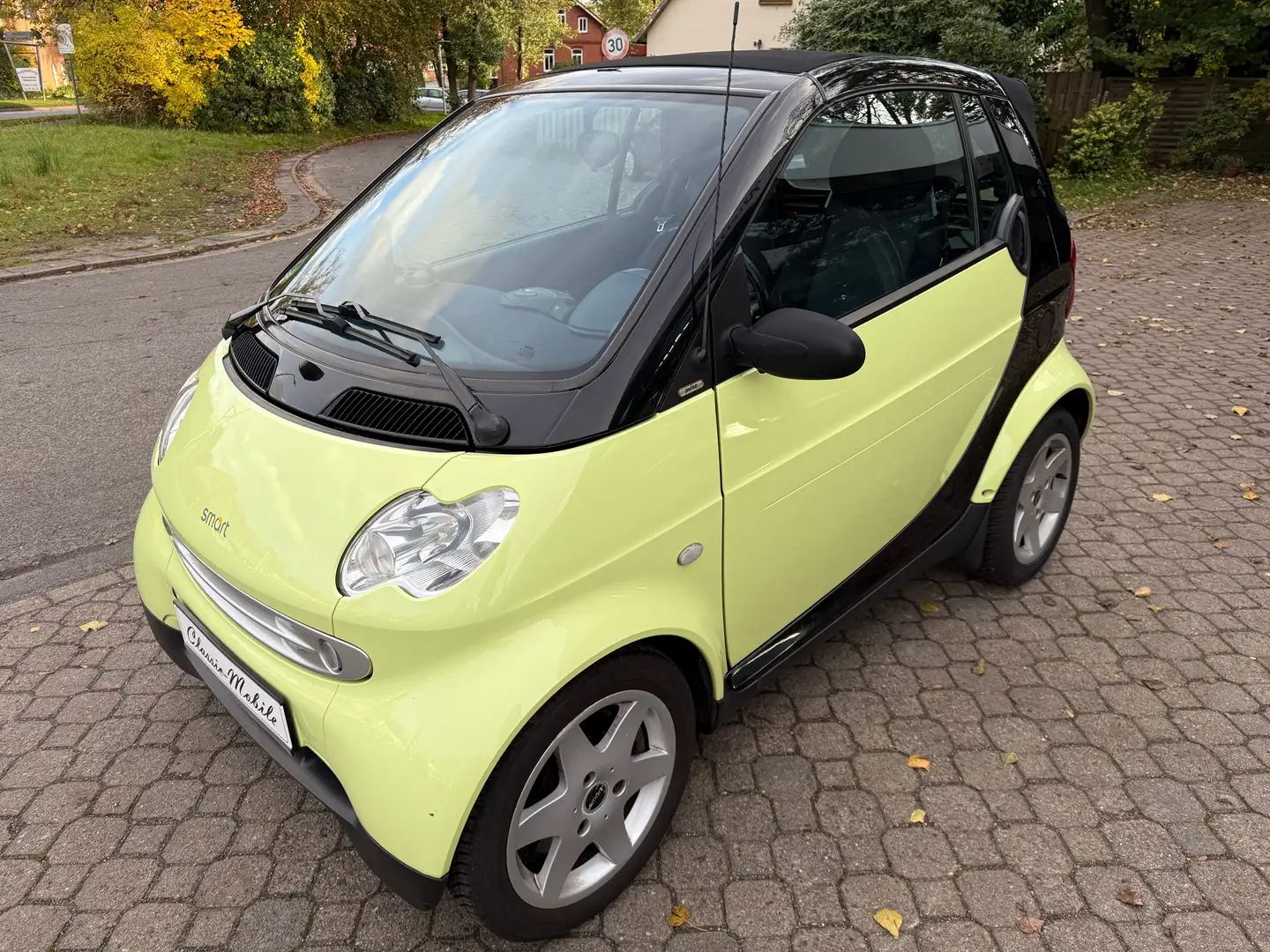smart city-coupé/city-cabrio ForTwo CDI *1.Hand*HU neu*Automatik*DPF*eVerdeck* Gelb - 2