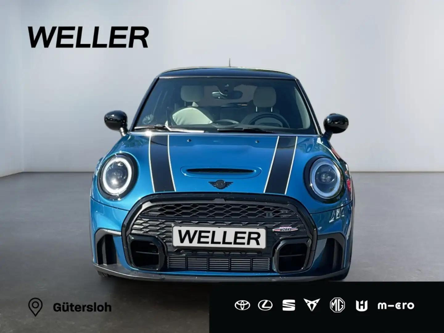 MINI Cooper S John Cooper Works Trim *Navi*Kamera*DDC* Blauw - 2