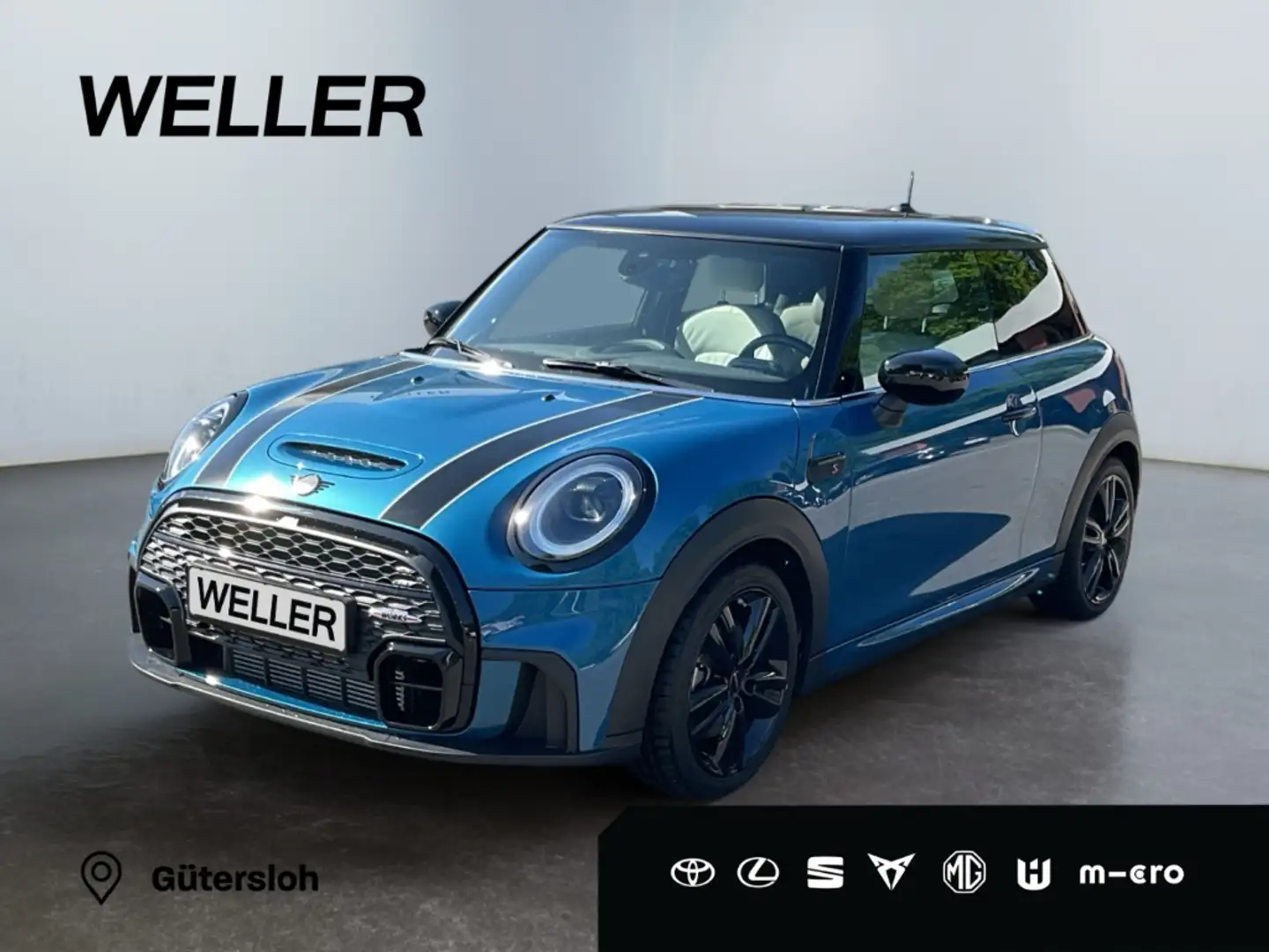 MINI Cooper S John Cooper Works Trim *Navi*Kamera*DDC* Blauw - 1